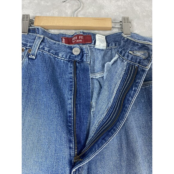 Vintage Levis 557 Jeans Men 38x32 (37X32) Cowboy Denim Relaxed Boot Fit Y2K 2001 - Picture 6 of 14